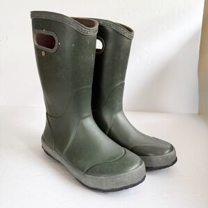 Bogs Kids Green Rain & Snow Boots Size 3
